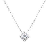 Collana Amen Donna Lady in Argento Zircone CLSO80BB - CLSO80BB